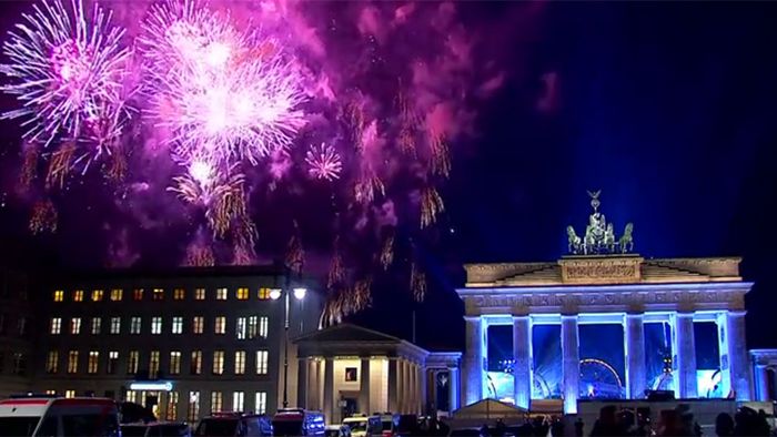 Deutschland feiert und tanzt ins Jahr 2018