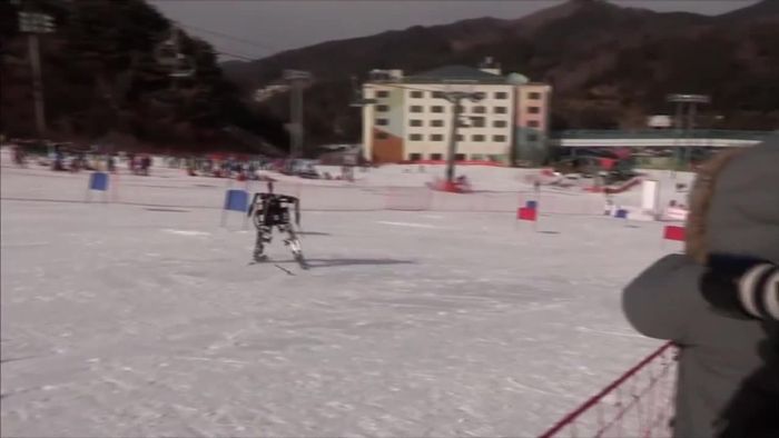 Pyeongchang: Roboter erobern die Skipiste