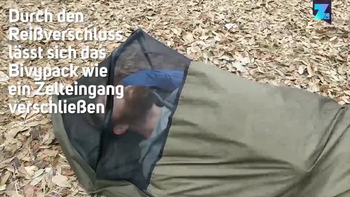 All in one: Dieser Rucksack ist auch ein Zelt