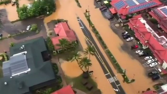 Notstand ausgerufen: Inselparadies unter Wasser