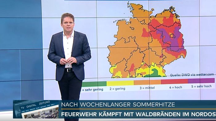 Höchste Gefahrenstufe! Waldbrände halten Deutschland in Atem