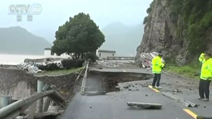 Beängstigende Bilder: Taifun MARIA erreicht China