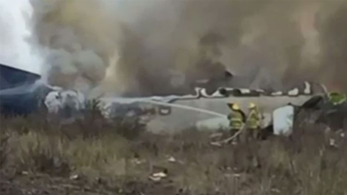 Absturz-Wunder in Mexiko: Dramatische Szenen im Flugzeug