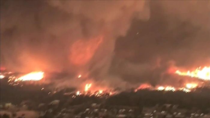 Feuertornado in Kalifornien