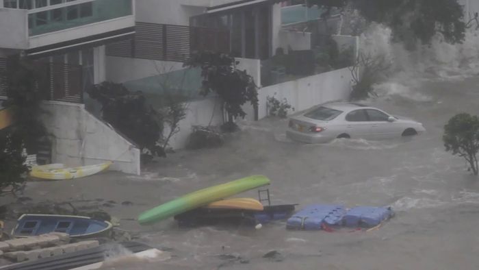 Auf den Philippinen und in China wütete der Taifun MANGKHUT.