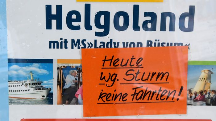 Sturmtief SIGLINDE trifft Deutschland.