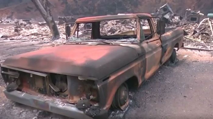 Schäden nach Waldbränden in Kalifornien