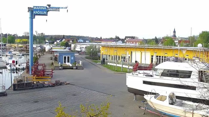 HD Live Webcam Kröslin am Peenestrom - Marina Kröslin - Baltic Sea Resort