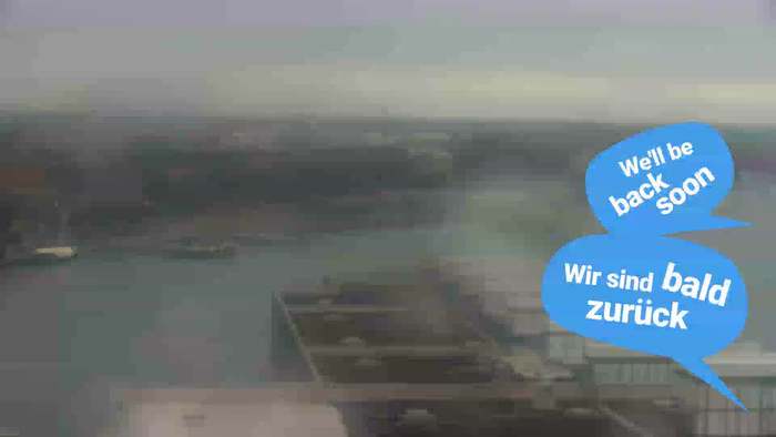 HD Live Webcam Kiel - Kieler Förde - Ostufer Innenförde