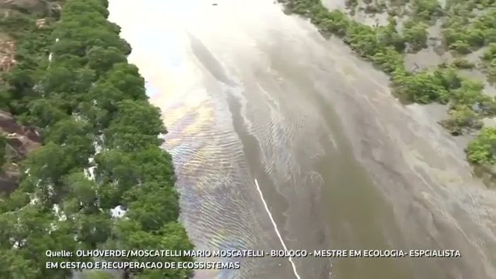 Diebe für Ölpest bei Rio de Janeiro verantwortlich