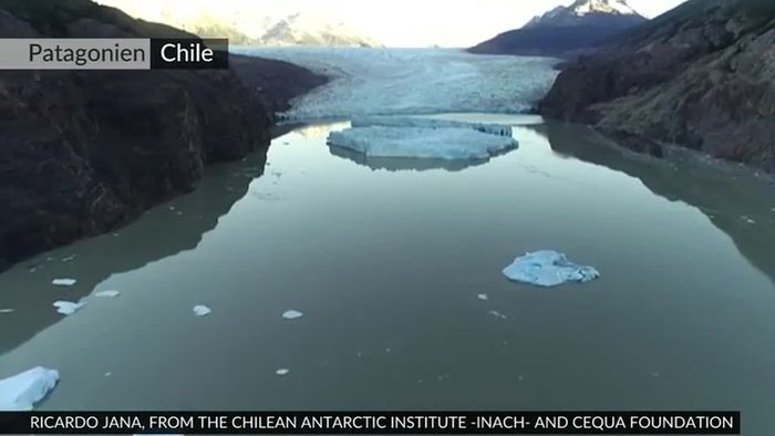 Grauer Gletscher schrumpft: Eisabbruch besorgt Wissenschaftler