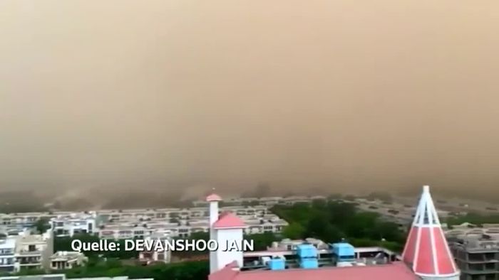 Extremhitze, Sandsturm, Zyklon-Warnung: Indien ächzt unter Juni-Wetter
