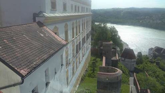 HD Live Webcam Passau - Veste Oberhaus - Ortspitze