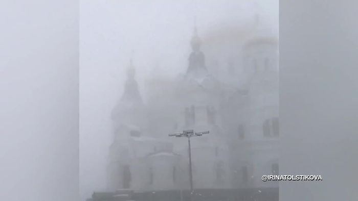 Ungewöhnlich früher Wintereinbruch in Russland