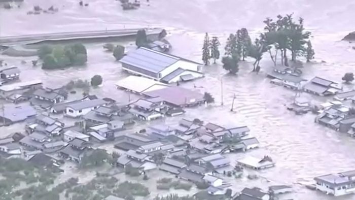 Viele Tote und Überschwemmungen durch Taifun HAGIBIS
