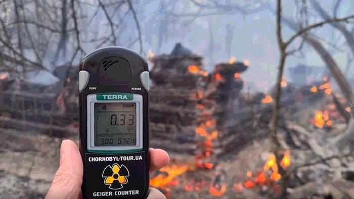Erhöhte Radioaktivität: Wald bei Tschernobyl in Brand geraten