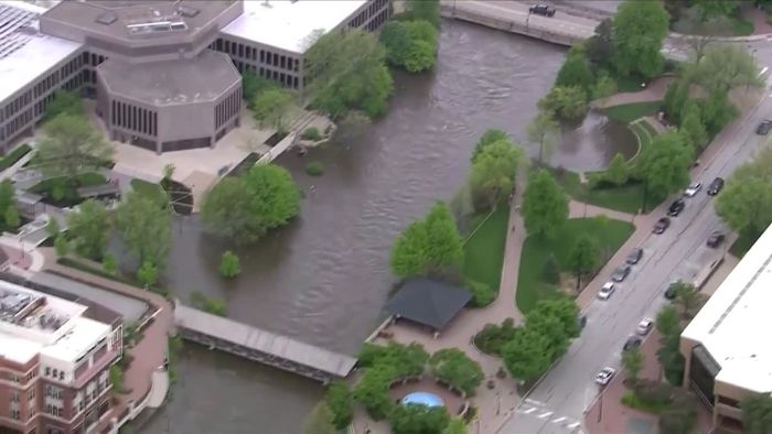Nach vier Tagen Regen: Chicago steht unter Wasser