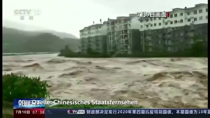 Weit über 100 Tote nach Überschwemmungen in Südchina