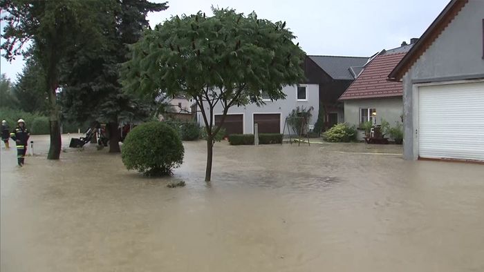 Am Wochenende sorgten Unwetter in Österreich für Überflutungen.