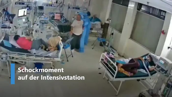 Schockmoment auf Intensivstation: Beatmungsgerät explodiert