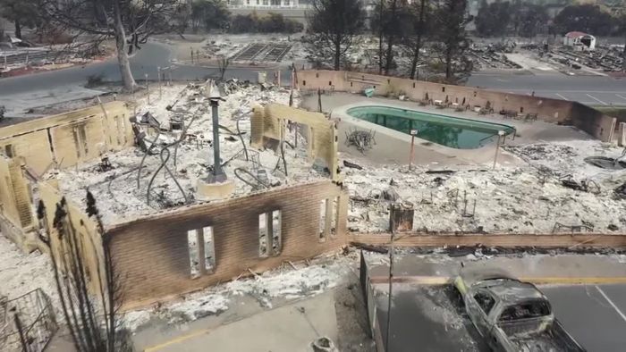 Feuer-Albtraum noch nicht zu Ende: Drohnenvideo zeigt Zerstörungen in Oregon