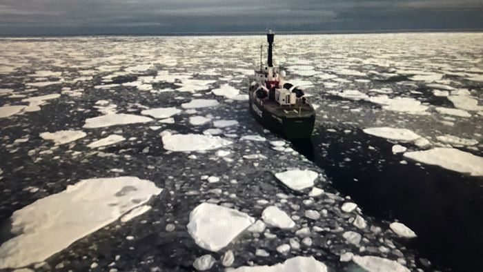 Arktis-Eis schrumpft auf zweitniedrigsten Stand seit 40 Jahren