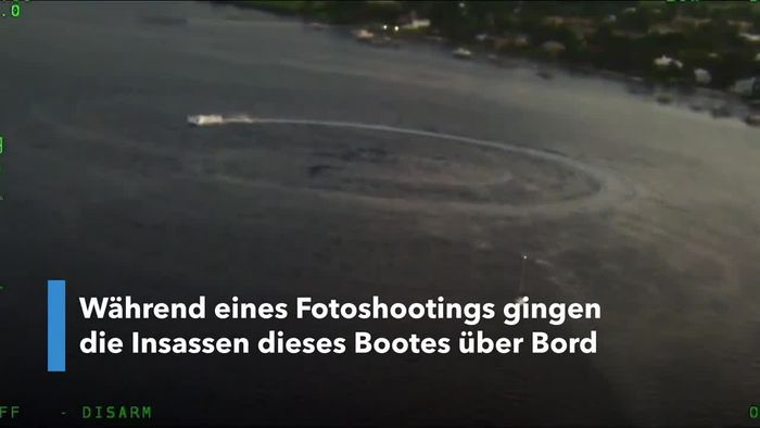 Besatzung über Bord: Führerloses Motorboot rast in Anlegestelle