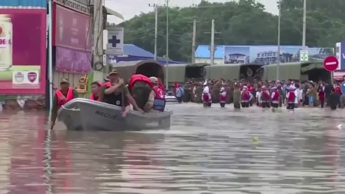 Überflutungen in Kambodscha: Zehntausende Obdachlose und viele Tote