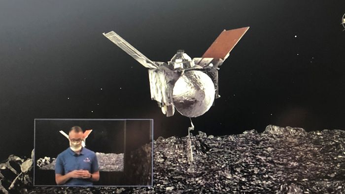 NASA-Coup! Sonde entnimmt Gesteinsprobe von Asteroid "Bennu"
