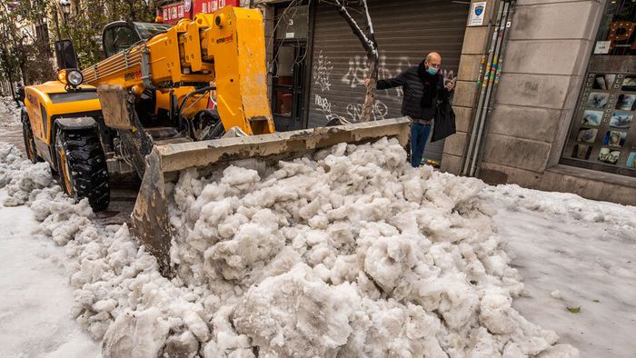 Keine Entwarnung nach Schneechaos: Kältewelle in Spanien droht