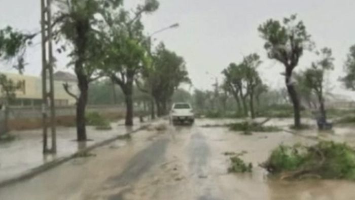Überschwemmungen drohen! Wirbelsturm erreicht Mosambik