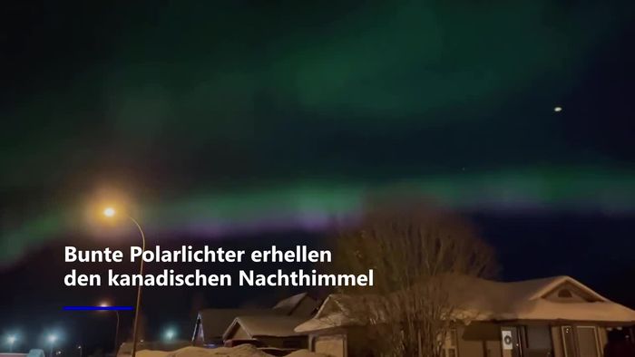 Beeindruckendes Naturschauspiel: Polarlichter begeistern Kanadier