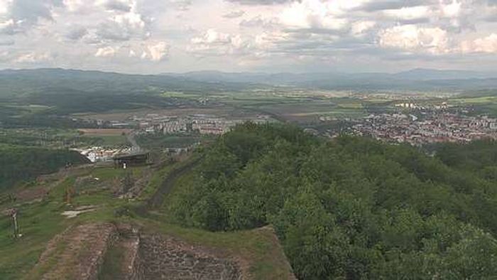HD Live Webcam Zvolen - Pustý hrad
