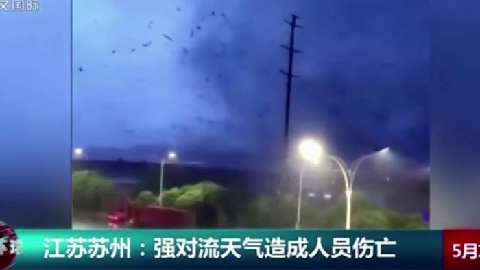 Tornado wuhan Video Shows