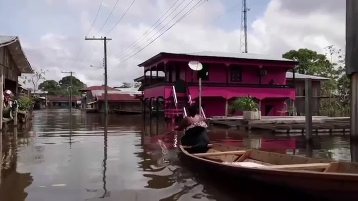 Rekordverdächtige Fluten im Amazonasgebiet