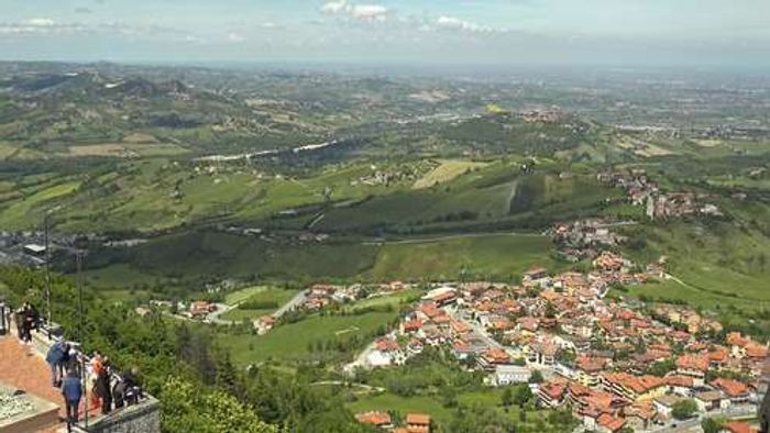 HD Live Webcam San Marino - Funivia di San Marino