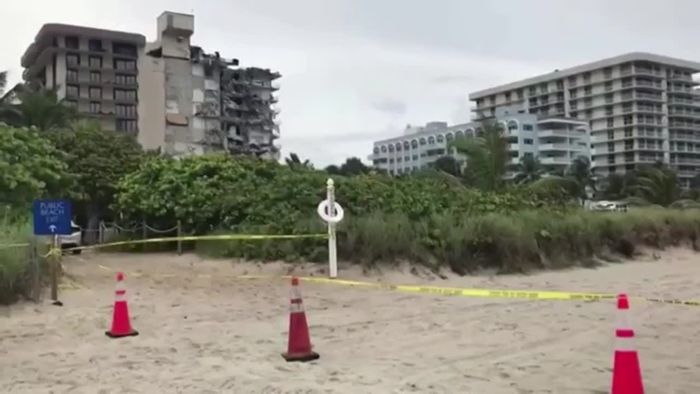 Hochhaus-Einsturz in Miami: Fast 100 Menschen vermisst
