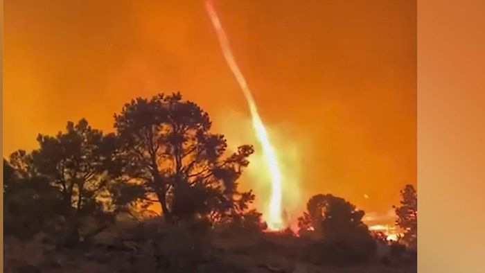 Waldbrände in Kalifornien: Feuerteufel tanzt über dem Tamarack-Feuer