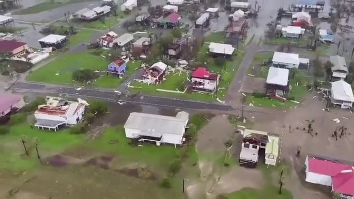 Verheerende Zerstörungen durch Hurrikan IDA