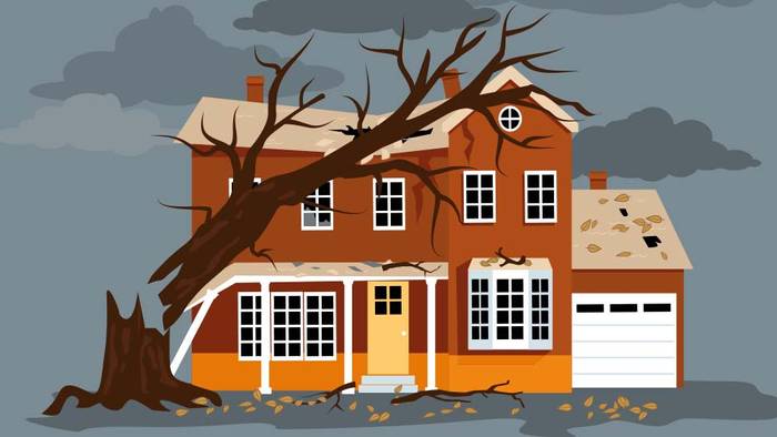 Wer ein Haus hat, kann es mit ein paar Maßnahmen vor Sturmschäden schützen.