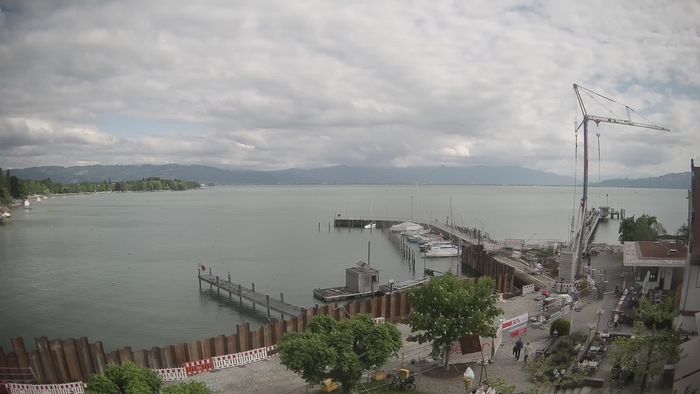 HD Live Webcam Wasserburg am Bodensee - Hafen