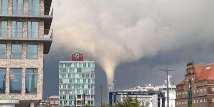 Sieben Verletzte: Tornado spült Menschen in Kiel ins Wasser - Vimarsana News