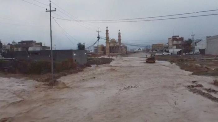 Überschwemmung im Irak: Kurdische Hauptstadt Erbil unter Wasser
