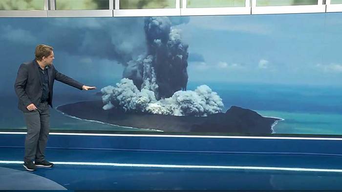 Nach Vulkanausbruch bei Tonga: Meteorologe erklärt die Folgen fürs Klima