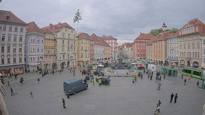 HD Live Webcam Graz - Rathaus - Hauptplatz