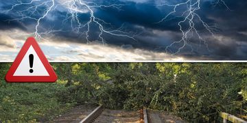 Unwetterfahrplan bis zum Wochenende - so zieht die Kaltfront