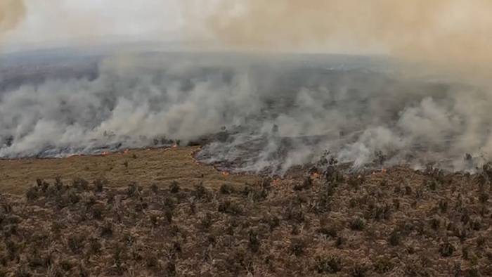 Schockierende Aufnahmen: 101 Quadratkilometer brennen auf Hawaii