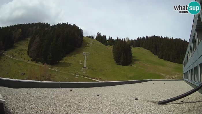 HD Live Webcam GOLTE Skigebiet webcam – Schöne Aussicht auf Medvedjak – Slowenien