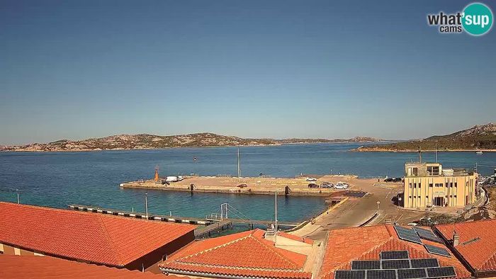 HD Live Webcam Isola dei Gabbiani – Wind bar – Porto Pollo – Palau – Sardinien – Italien