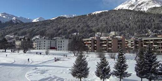 HD Live Webcam Davos Platz - Langlaufzentrum